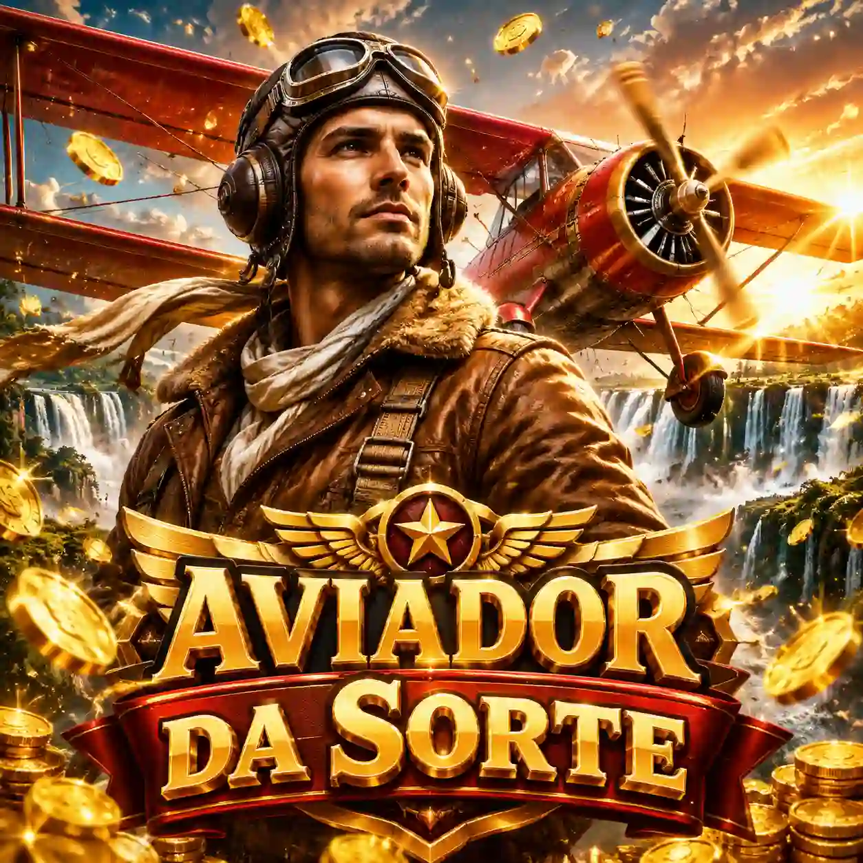 Aviator jogo de crash com avião vermelho subindo